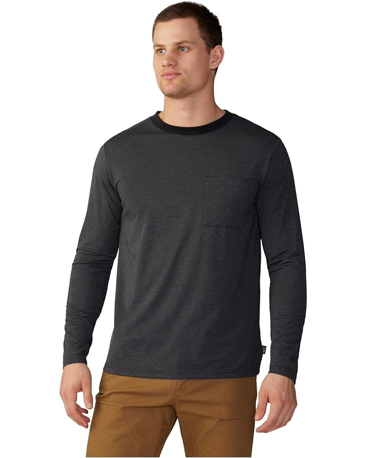 

Лонгслив Mountain Hardwear Low Exposure, черный