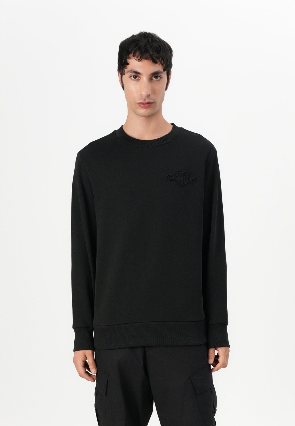

Толстовка SHIELD C NECK GANT, черный
