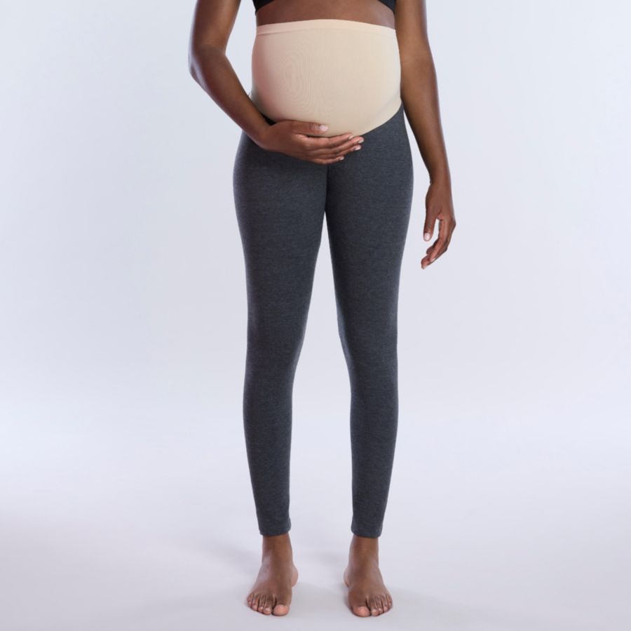 

Женские эластичные леггинсы Essential Stretch Secret Fit Over the Belly для беременных - Motherhood Maternity Motherhood Maternity, Heather grey