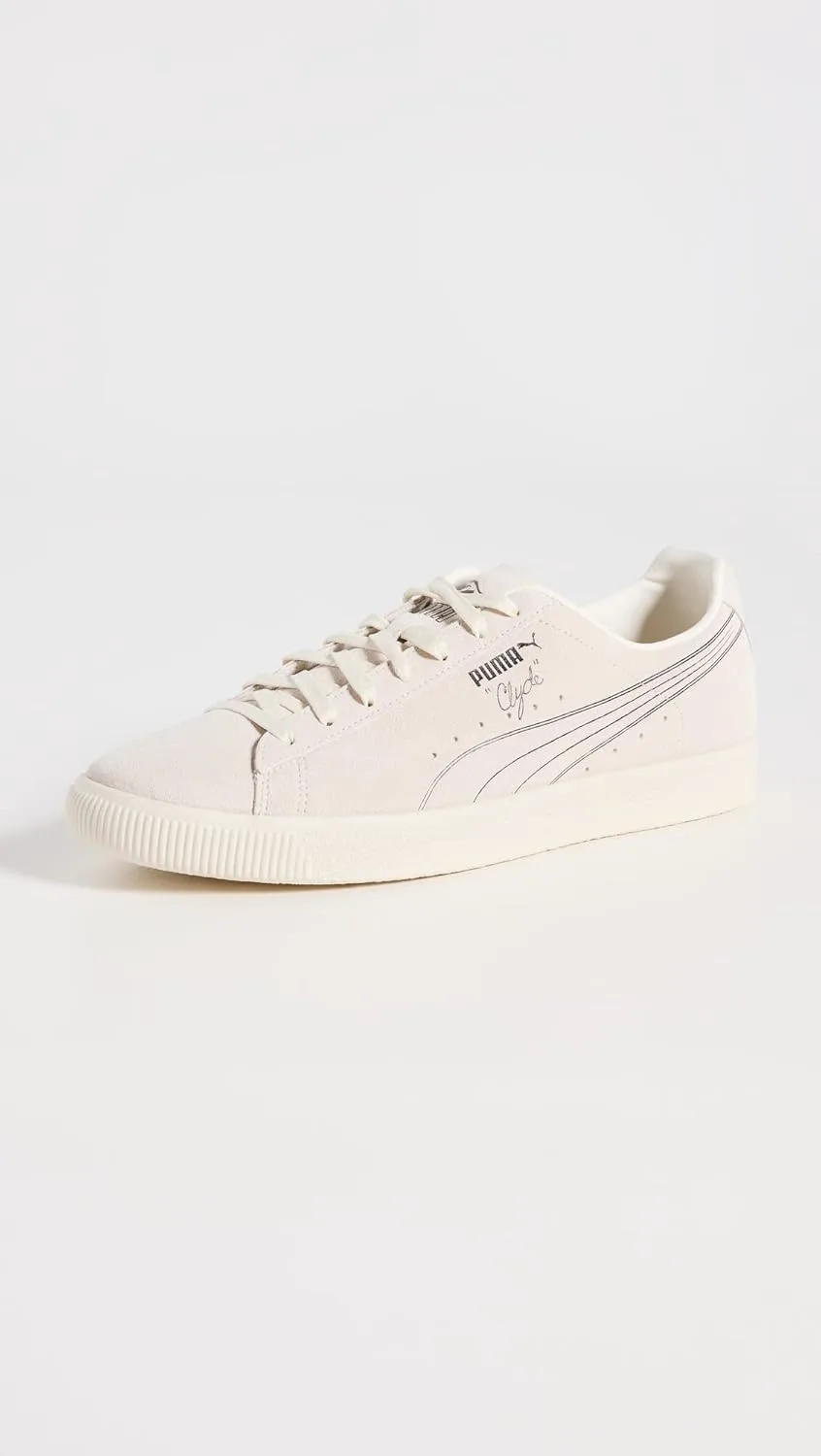 Мужские кроссовки PUMA Select Clyde No. 1, слоновая кость/серый — фото 2