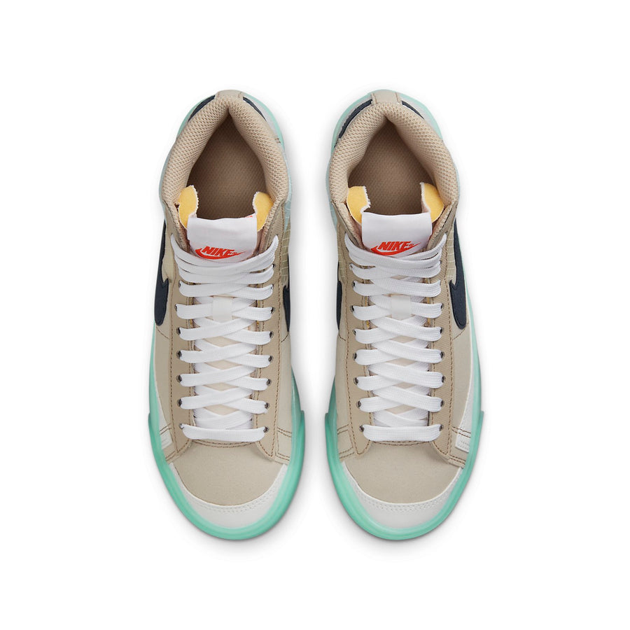 Кроссовки (GS) Nike Blazer Mid '77 'Move To Zero - Cream', белый — фото 4