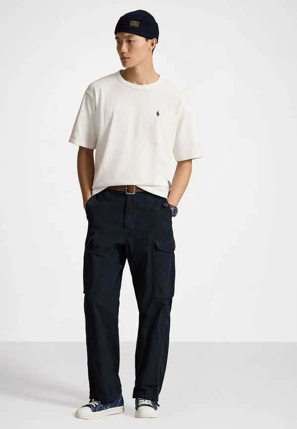 Футболка свободного кроя с логотипом и принтом. Polo Ralph Lauren, Deckwash White — фото 2