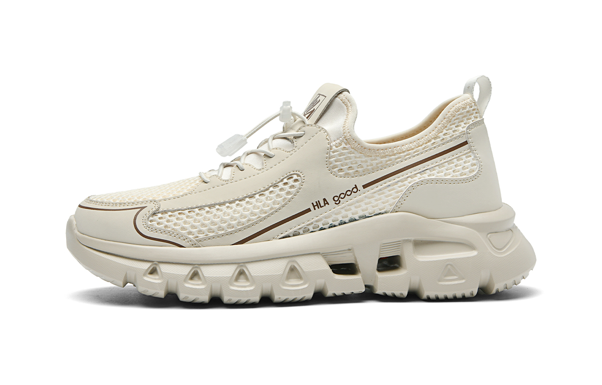 

HLA Мужские повседневные туфли низкие черно-бежевые бежевые, цвет Beige