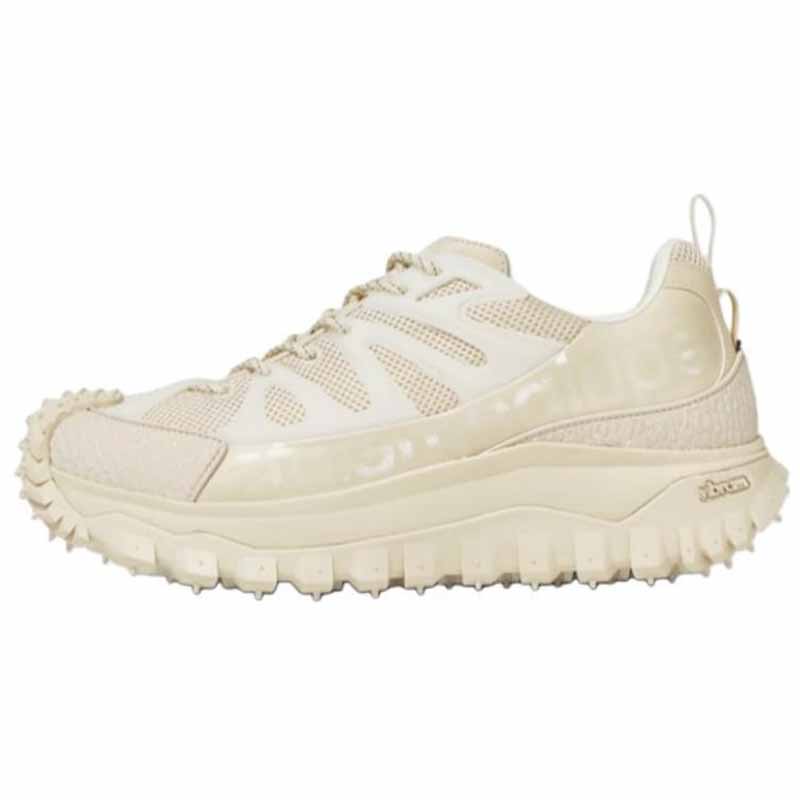 

Moncler Низкие повседневные кроссовки Trailgrip Amoeba, бежевые, мужские
