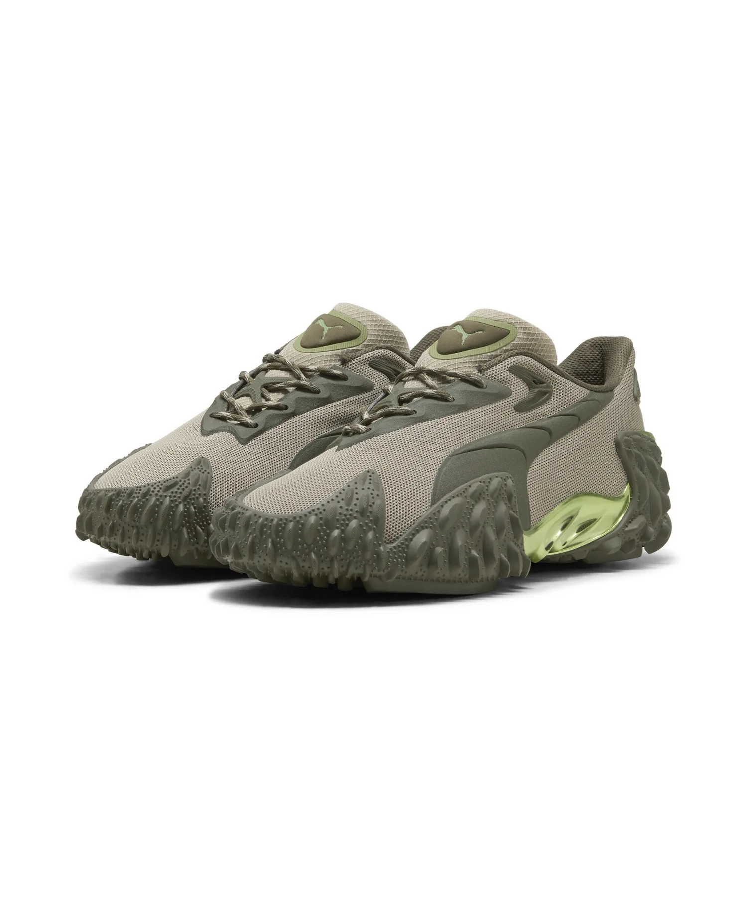 Мужские кроссовки Mostro X Dots PUMA серые — фото 2