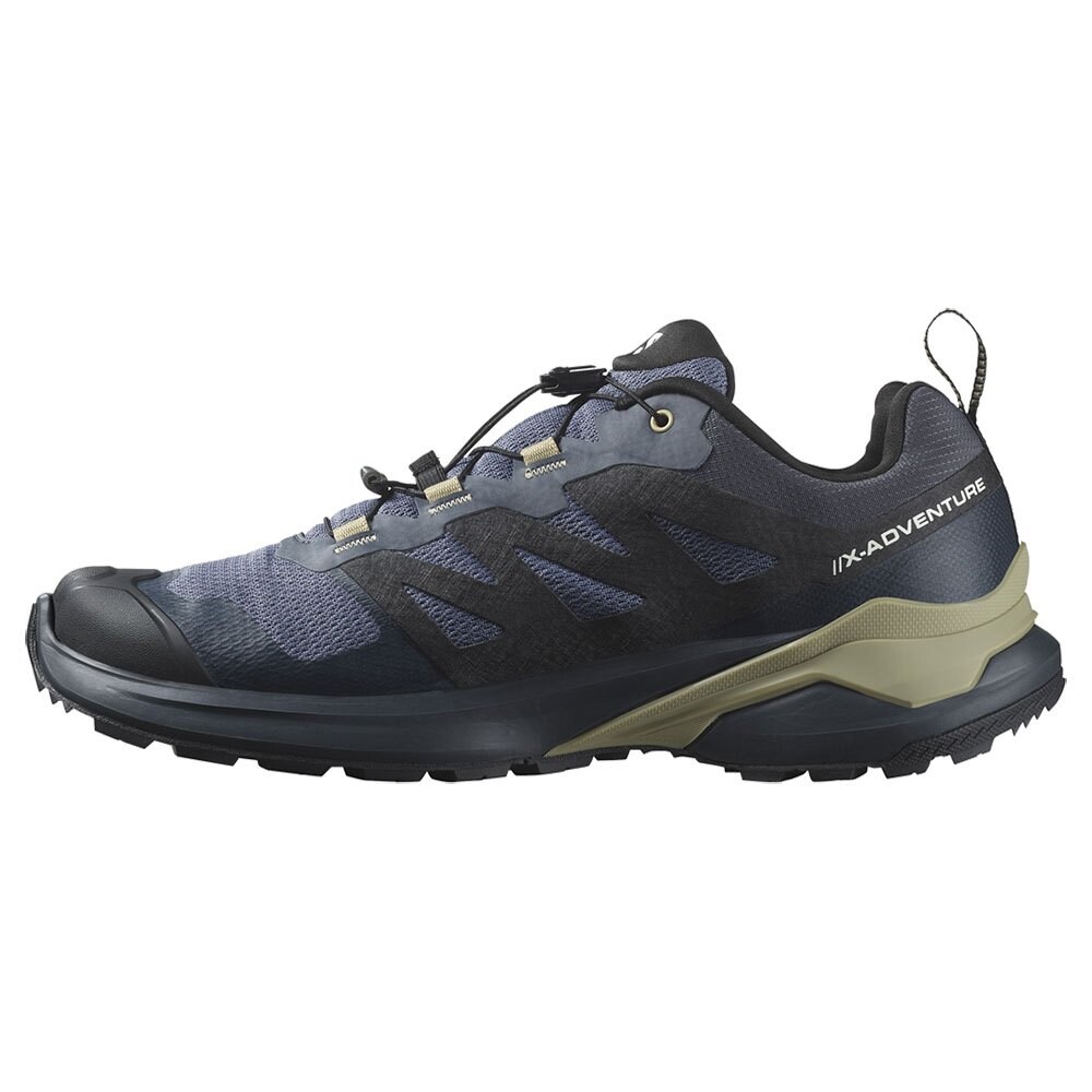 Кроссовки Salomon X-Adventure Goretex trail, серый — фото 3