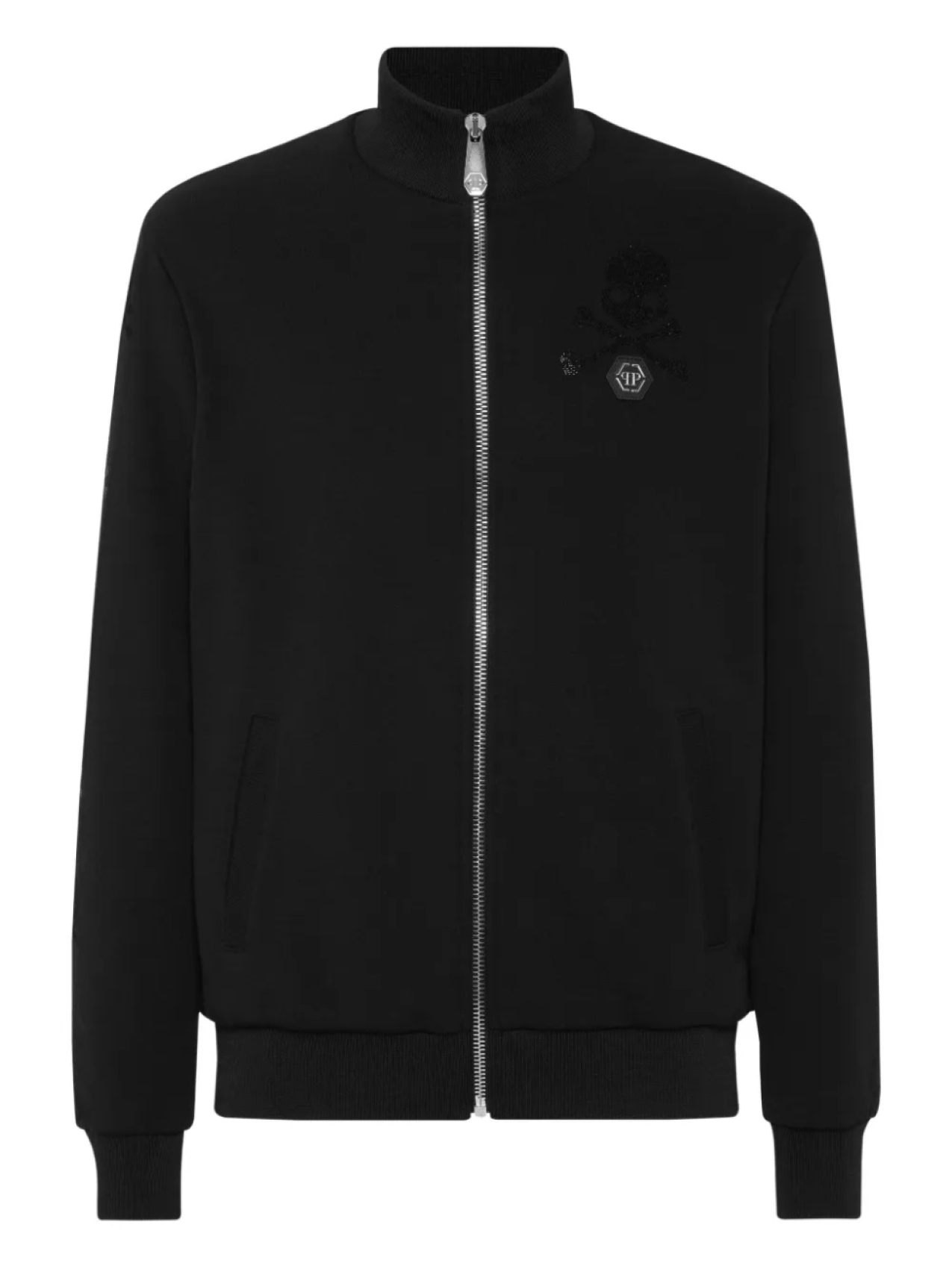 

Куртка-бомбер с черепом Philipp Plein, черный