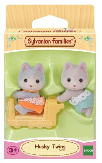 

Sylvanian Families, коллекционные фигурки, набор близнецов хаски