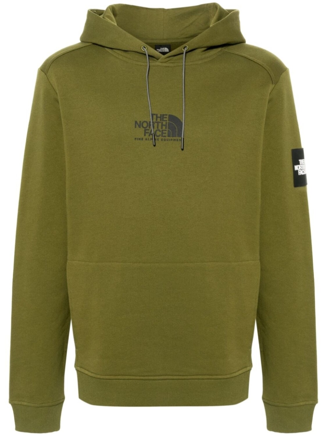 

The North Face худи с логотипом, зеленый