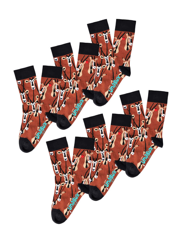 

Носки Unabux Freizeitsocken GRUMBLE, цвет THE JUNGLEbraun