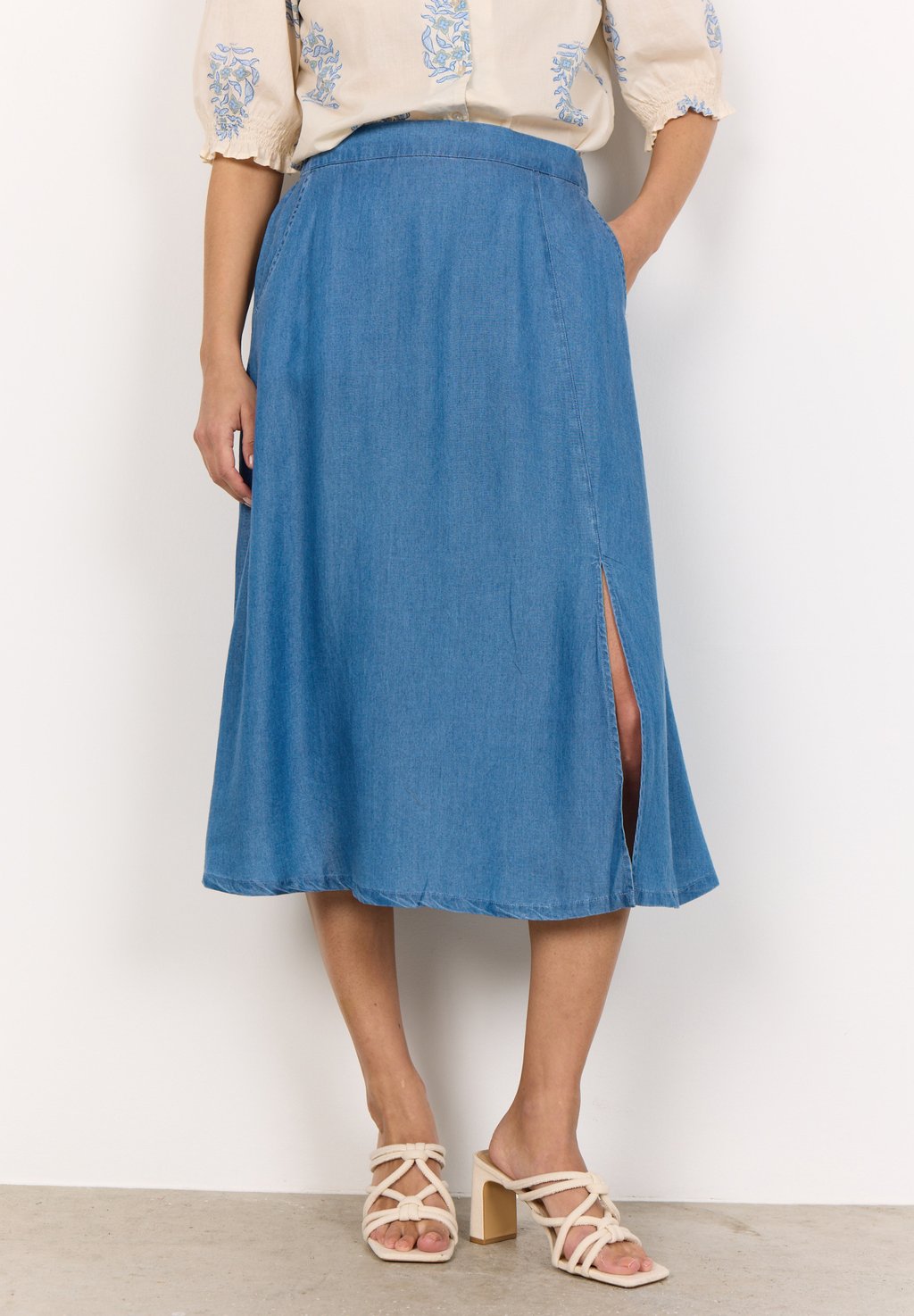 

Юбка из денима SC-LIV 52 Soyaconcept, цвет Medium Blue