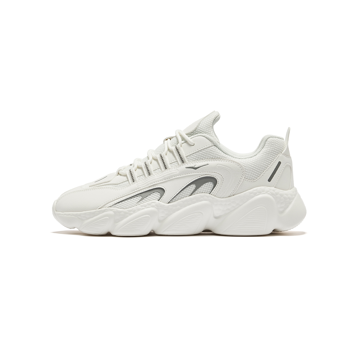 

Мужские кроссовки Mid Top Running Shoes Erke, Микрокристально-белый