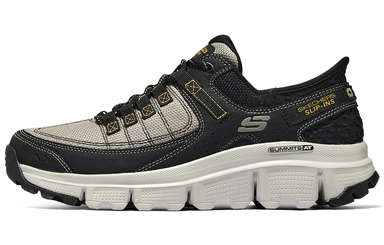 

Skechers Беспроводные слипоны мужские низкие уличные тауп, цвет Taupe