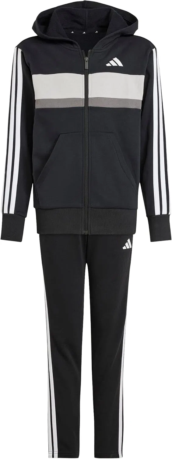 Детский спортивный костюм adidas, Black/White/Grey Two