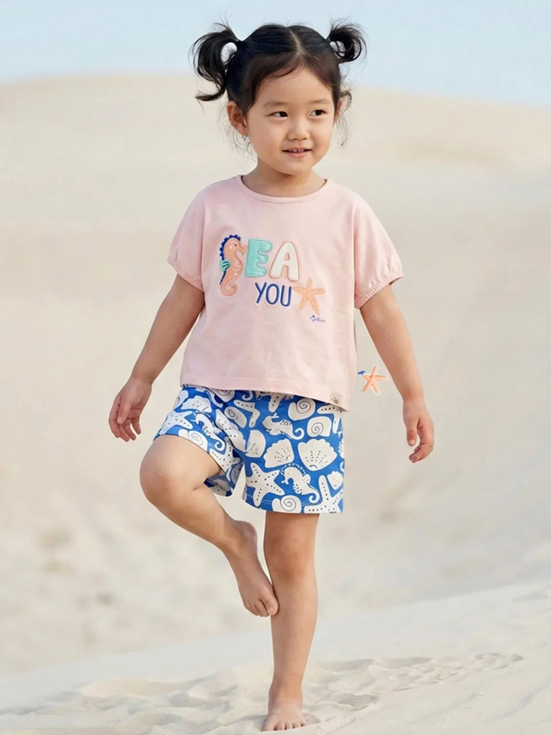 Футболка 'T-Shirt Sea You' Sigikid, Pink — фото 3