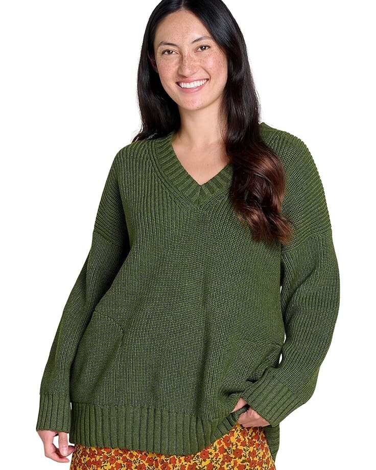 

Свитер Toad&Co Butte Oversized Sweater, цвет Chive