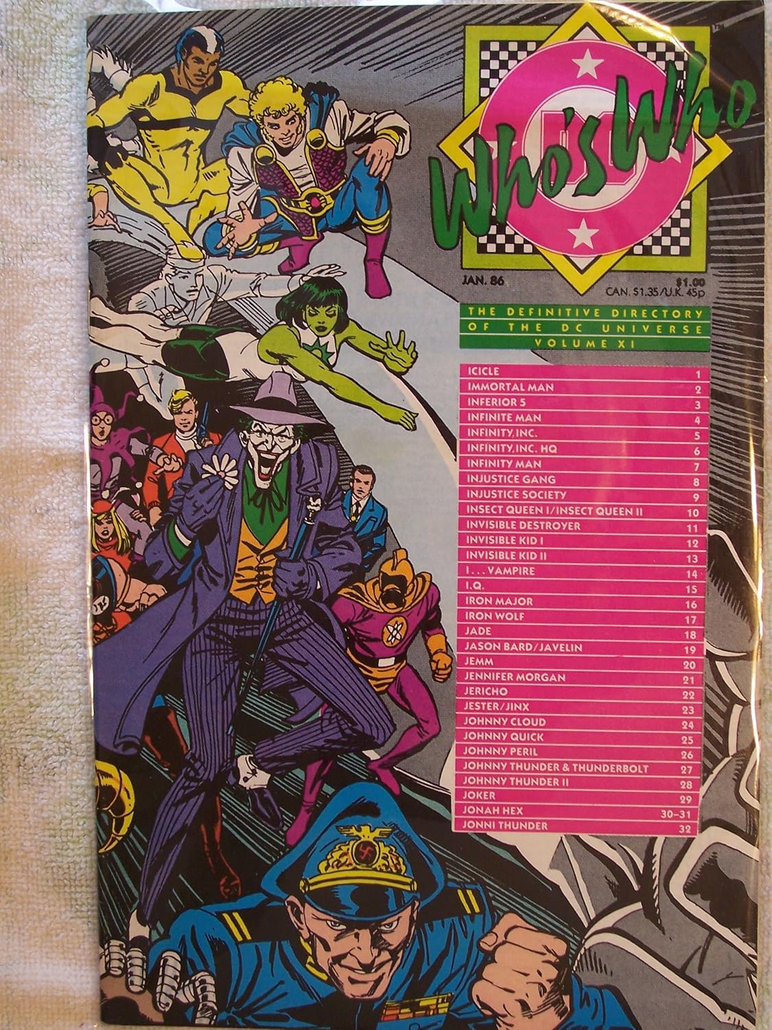

Who's Who: The Definitive Directory of the DC Universe (1985 series) #11 (DC Comics)