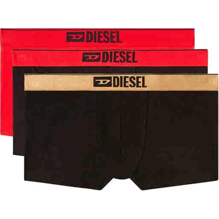 

Damien Gft Logo трусы пачка из трех DIESEL, черный