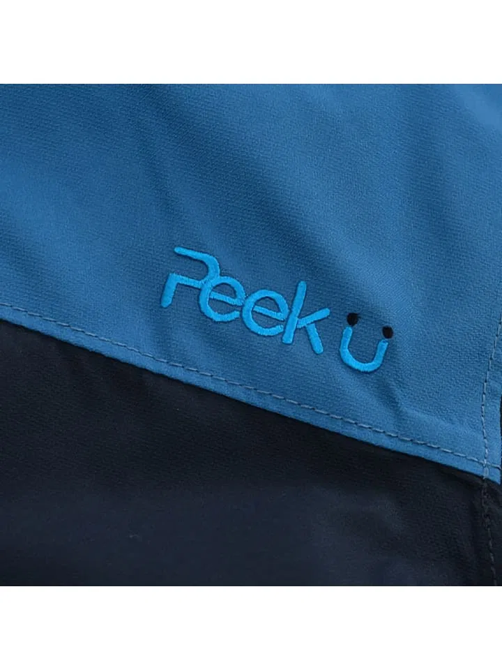 Ски-комбинезон зимний Peek U, темно-синий/синий — фото 4