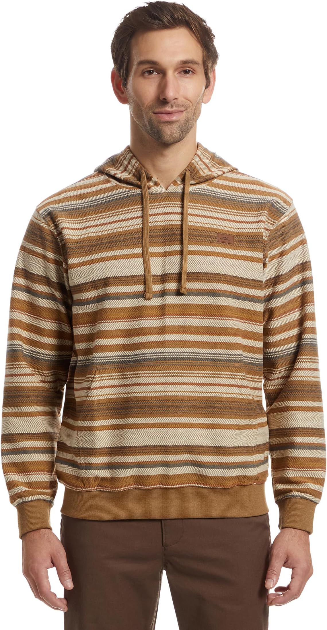 

Толстовка O'Neill Bavaro Stripe Pullover Sweatshirt, цвет Dark Khaki
