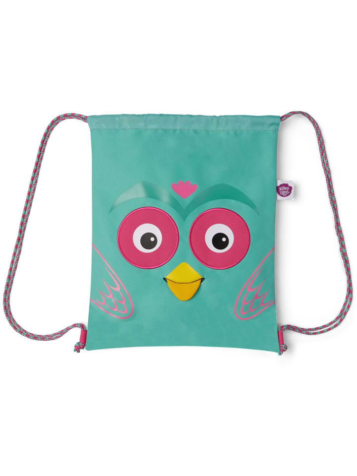

Affenzahn Спортивная сумка с изображением совы, бирюзового цвета
