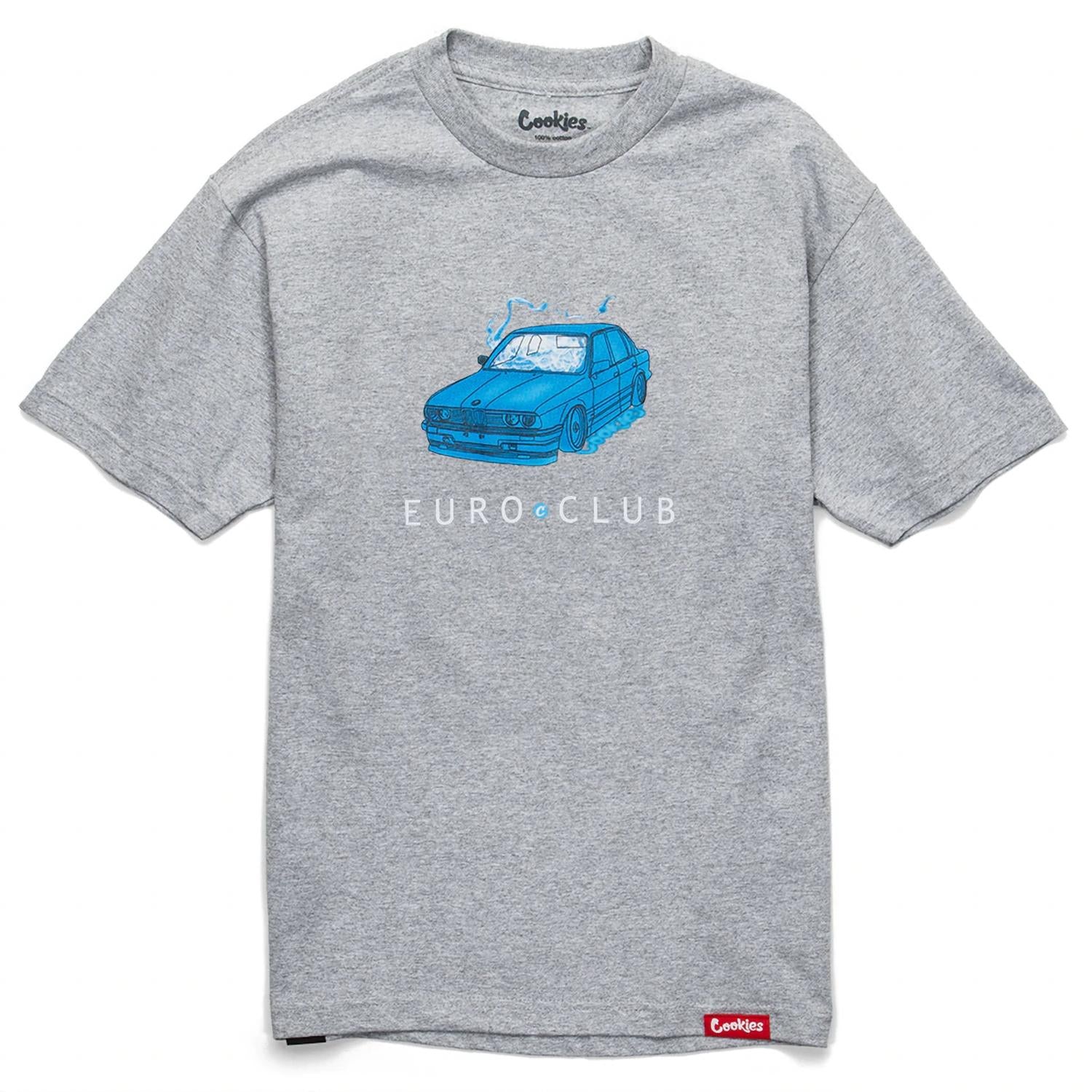 

Футболка мужская Car Club в цвете «серый вереск» Cookies