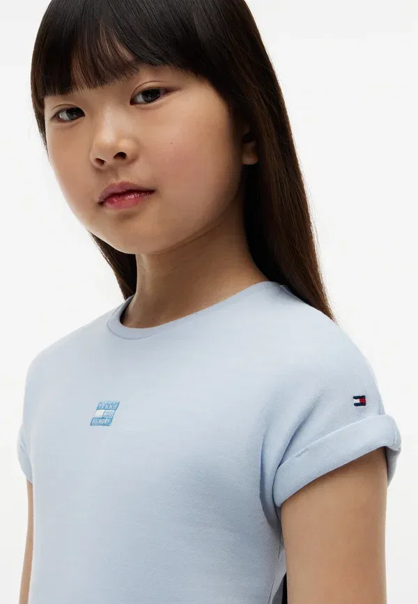 Платье-трикотаж Tommy Hilfiger, breezy blue — фото 4