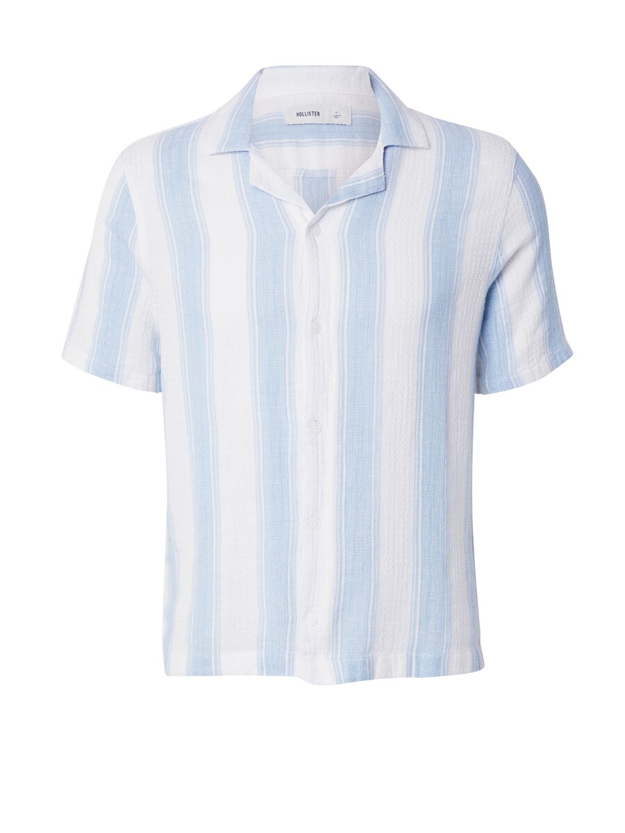 

Рубашка обычного кроя на пуговицах HOLLISTER, цвет Light blue/White