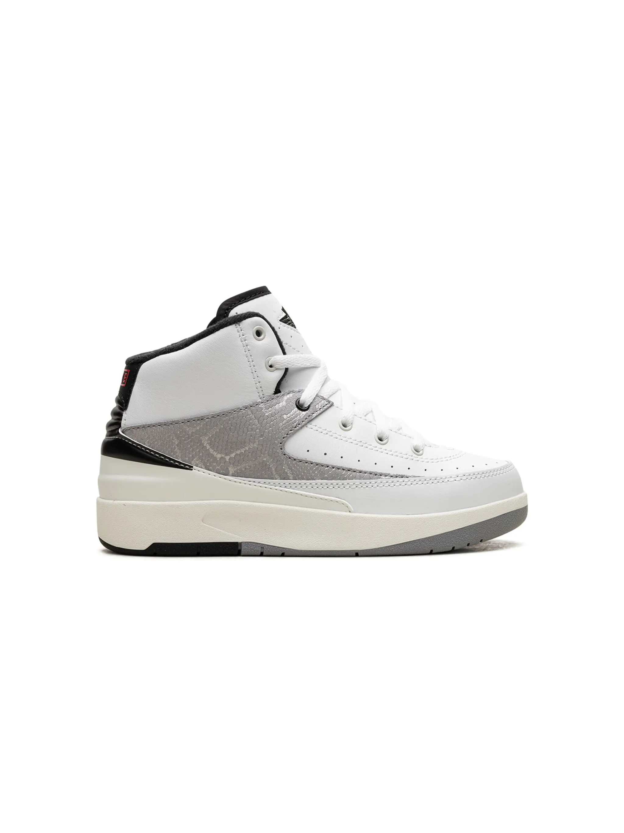 Кроссовки Air Jordan 2 Retro Python Jordan Kids, белый — фото 2