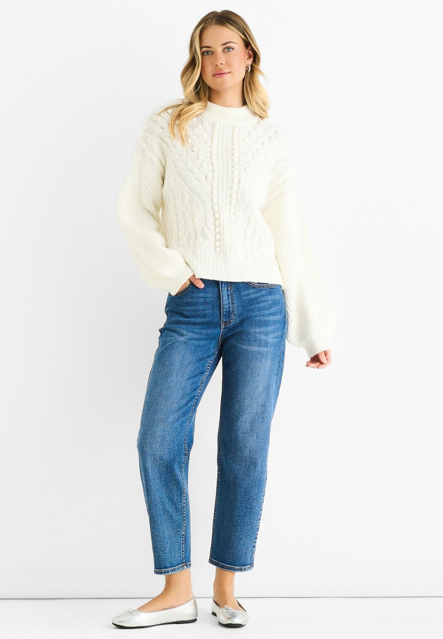 

Джемпер GINI LONDON CHUNKY , Weiß/White