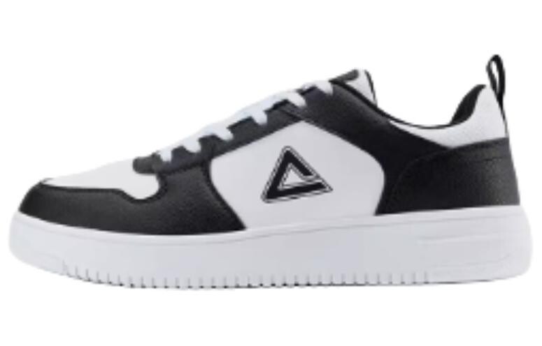 

Кроссовки PEAK Skateboarding Shoes Men Low-top Black/White, черный/белый