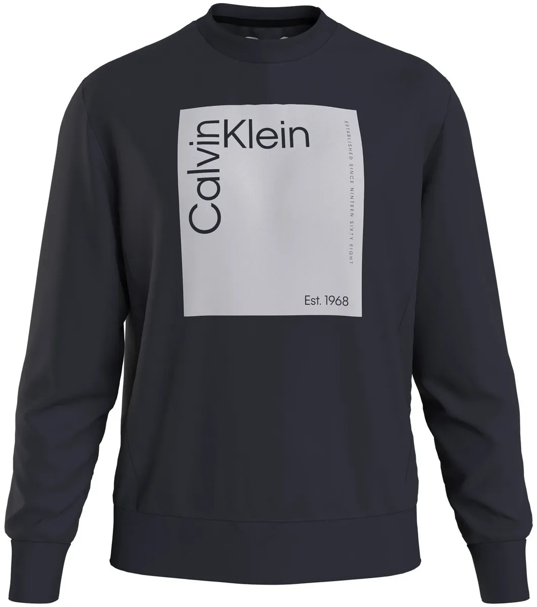

Толстовка Calvin Klein "SQUARE LOGO SWEATSHIRT", цвет Night Sky
