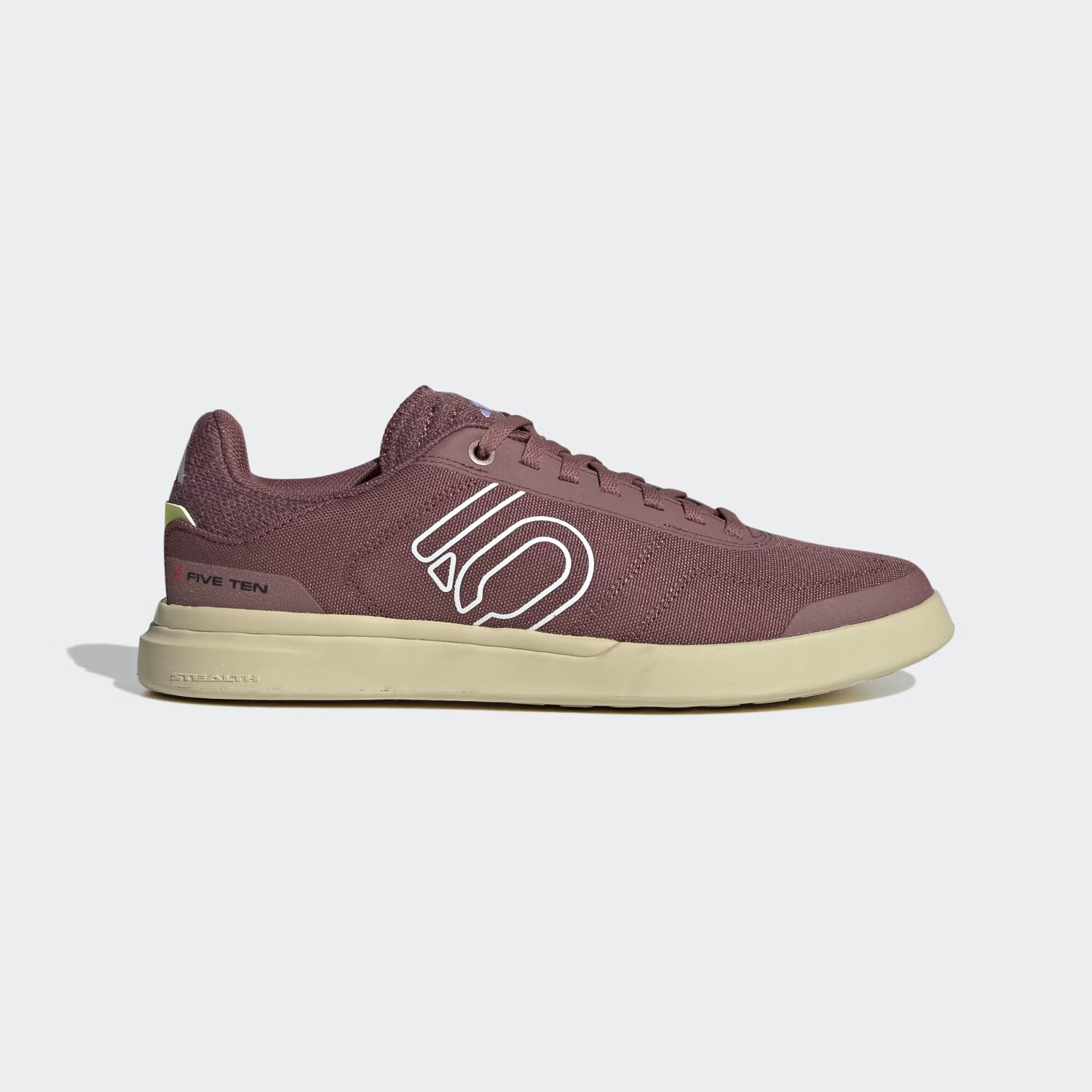 Холщовые кроссовки для горного велосипеда Five Ten Sleuth DLX Adidas, цвет Burgundy/Cloud White/Core Black