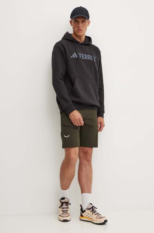 Мульти толстовка adidas Terrex, черный — фото 2