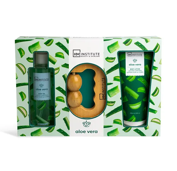 

Подарочный набор для массажа тела Aloe Vera Idc Institute, 1 UD