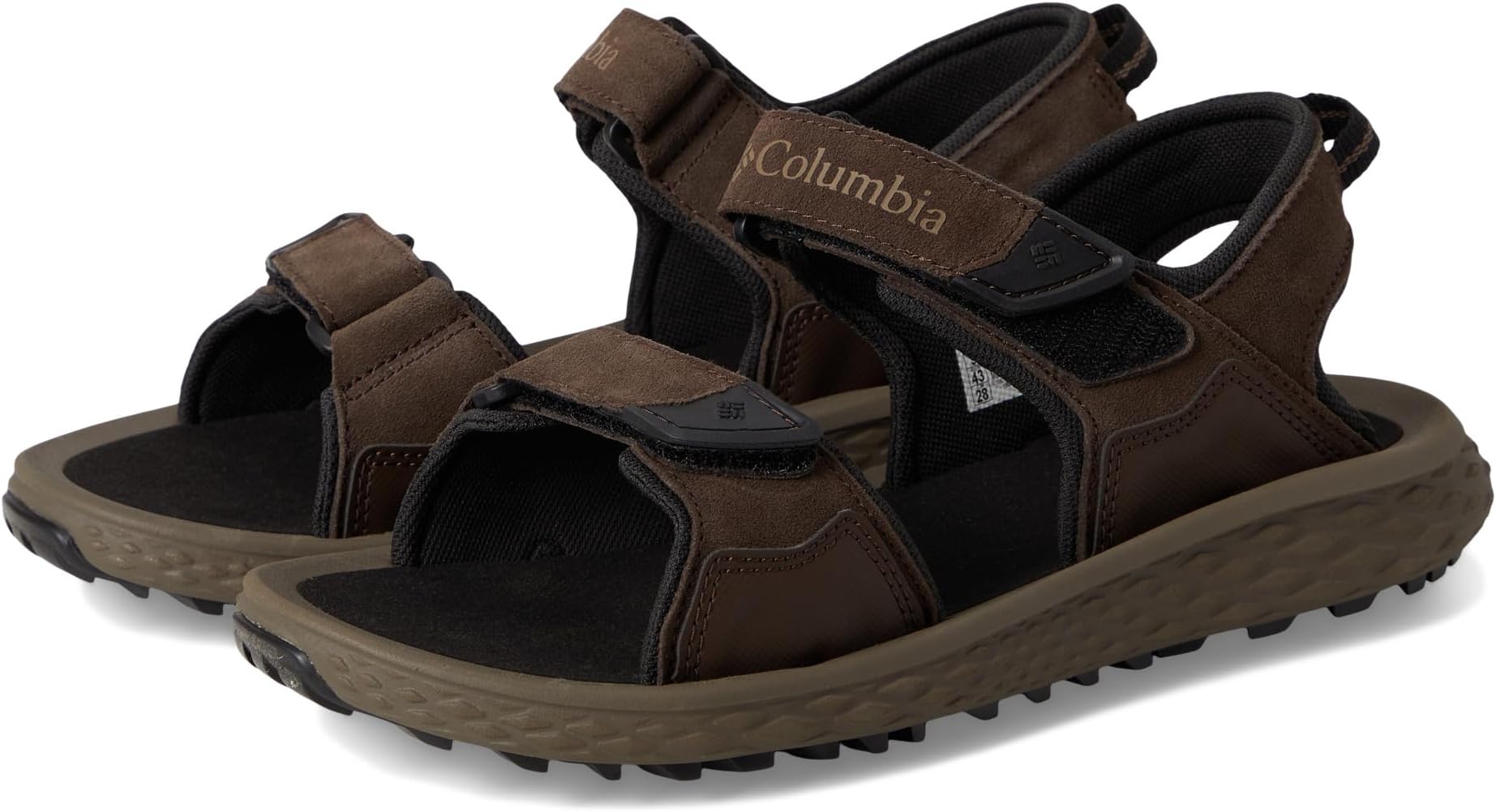 

Сандалии Columbia Konos Hiker 2-Strap, цвет Cordovan/Black