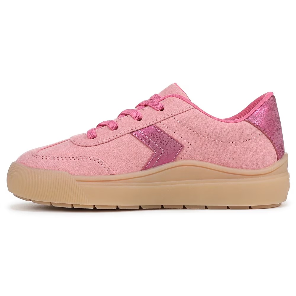 Детские кроссовки на шнурках Dr. Scholl'S для малышей, pink lemonade faux leather — фото 4