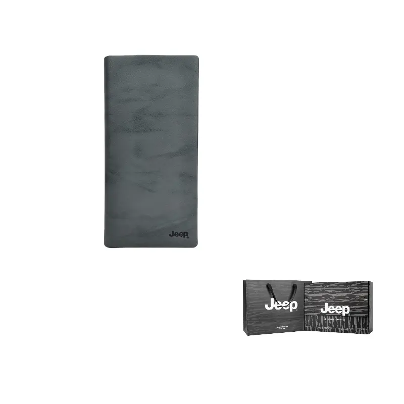 

Jeep Кошелек из коровьей кожи Regular мужской Concrete Gray