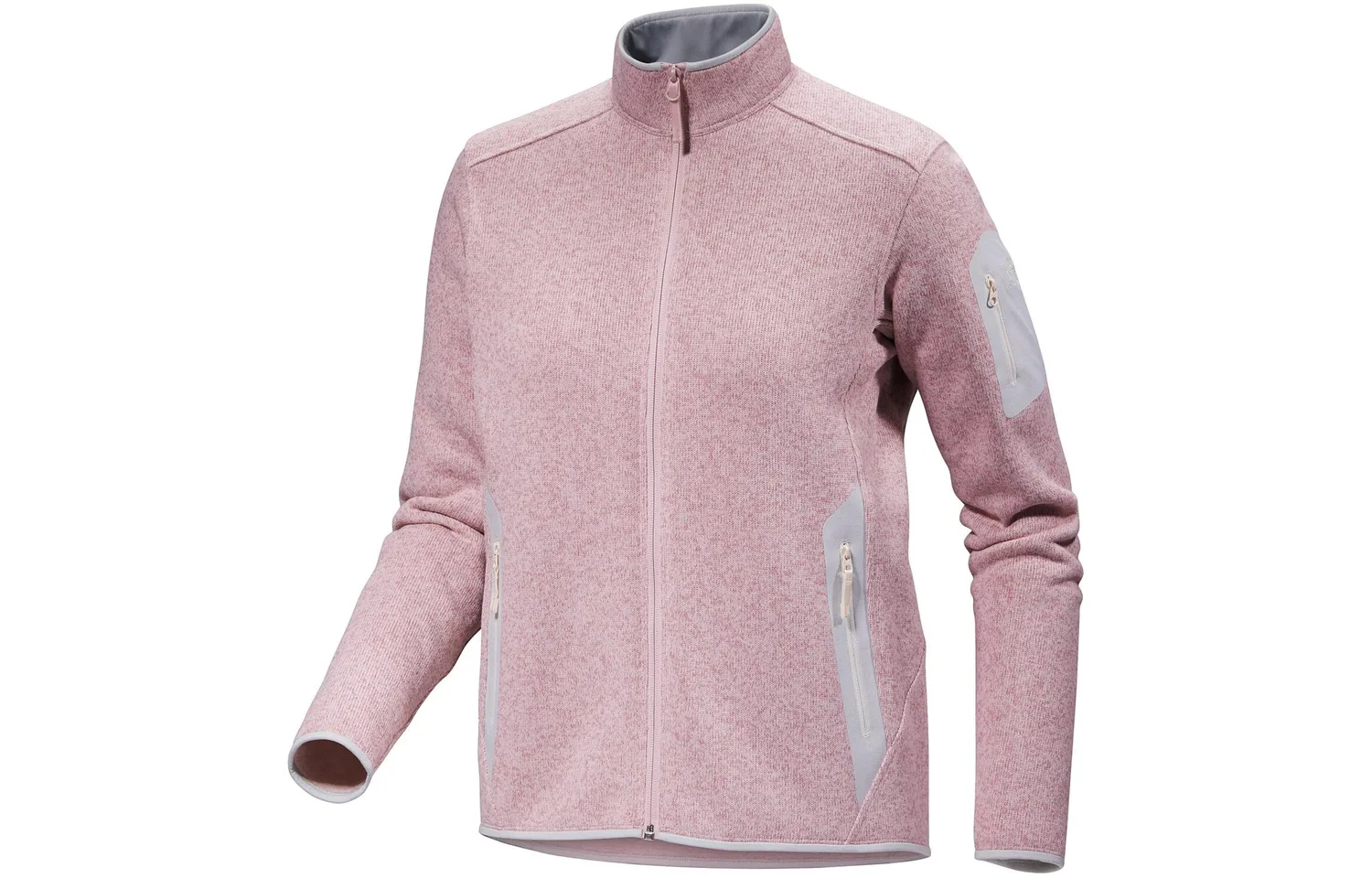 Кардиган Covert из флиса Arcteryx, Evening Mist Pink Gray/Solitude Gray/Alpine Rose Heather/Solitude