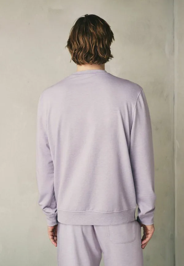 Обычная легкая мягкая толстовка с круглым вырезом Next, Light Purple — фото 2