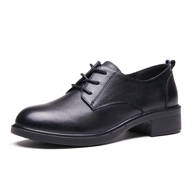 Туфли женские повседневные Women's Casual Shoes Women's Black Aokang