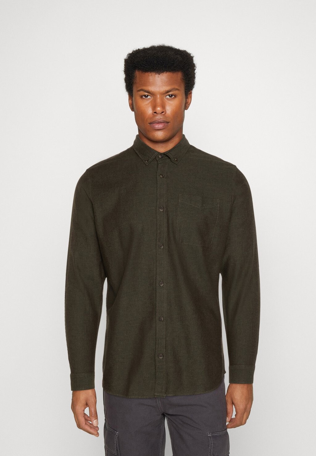 

Рубашка JJECLASSIC MELANGE LS SN Jack & Jones, канифоль