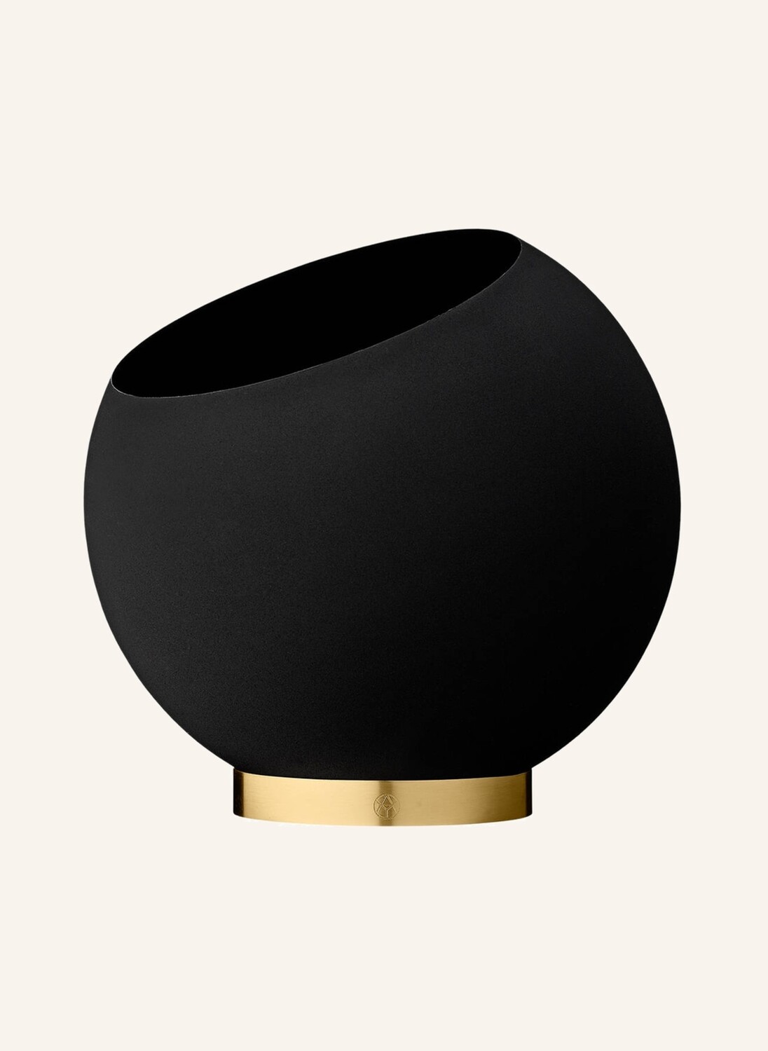 

Цветочный горшок Aytm GLOBE MEDIUM, высота 26,5 см, цвет schwarz/gold
