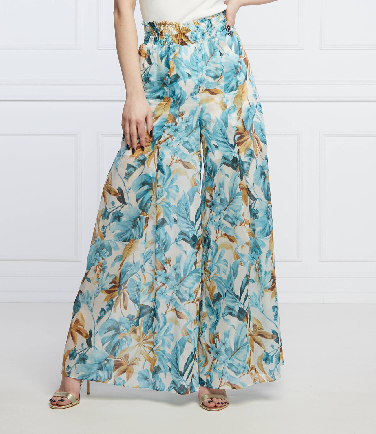 

Юбка Liu Jo high waist, синий
