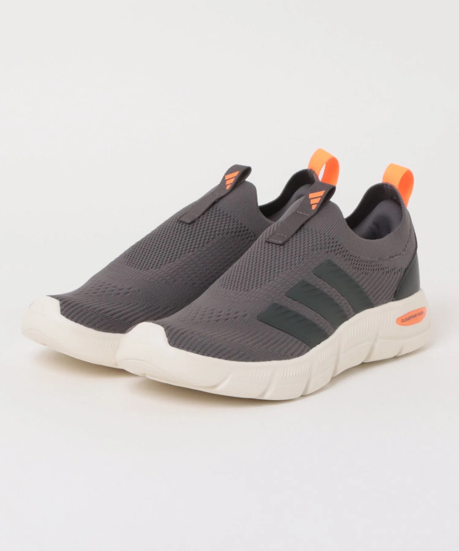 Мужские серые кроссовки Adidas CF FLEX SOCK