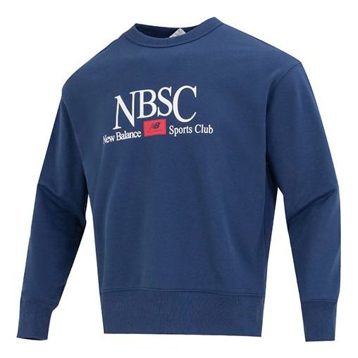 

Спортивная толстовка New Balance NBSC Crew Sweatshirt 'Navy' AMT31556-NNY, темно-синий