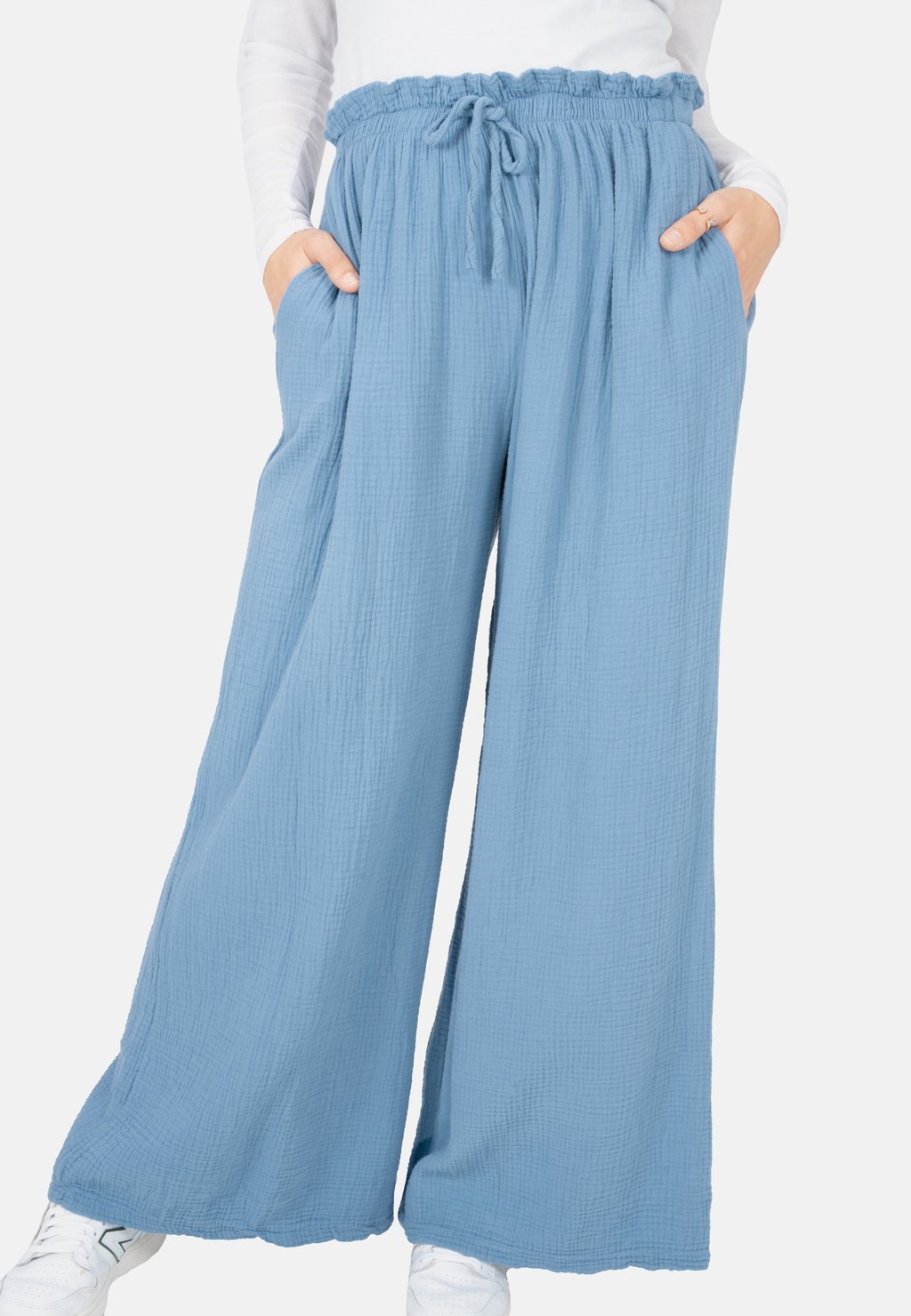 

Брюки LISKA MUSSELIN OVERSIZED Seasons of April, цвет Jeansblau