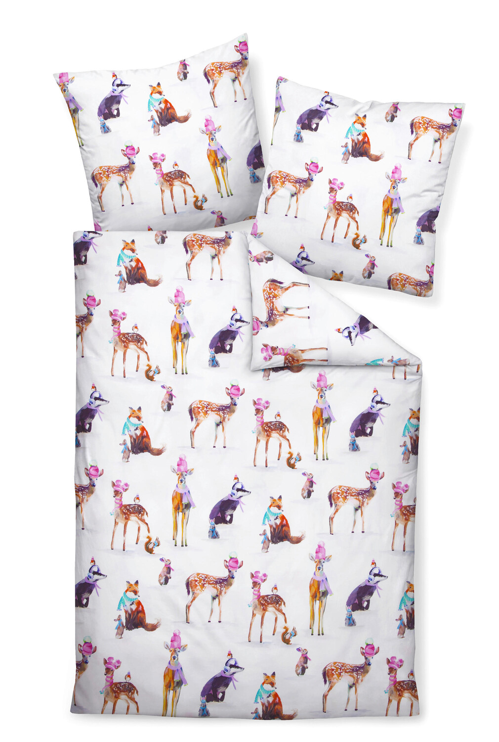 

Постельные принадлежности Janine, 135x200 см, многоцветный/белый