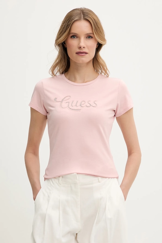 

Футболка Guess, розовый