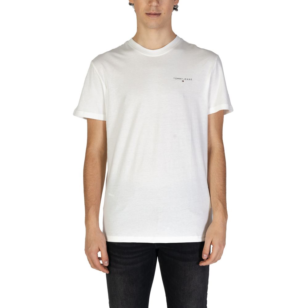 

Футболка Rigenerato из кремового хлопка Tommy Jeans